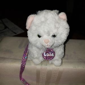 Justice Stores "Lola" the Pet Shop White Persian Cat